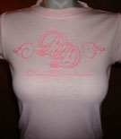 Women's Tees with Glitter Logo