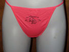 Silky Logo Thongs
